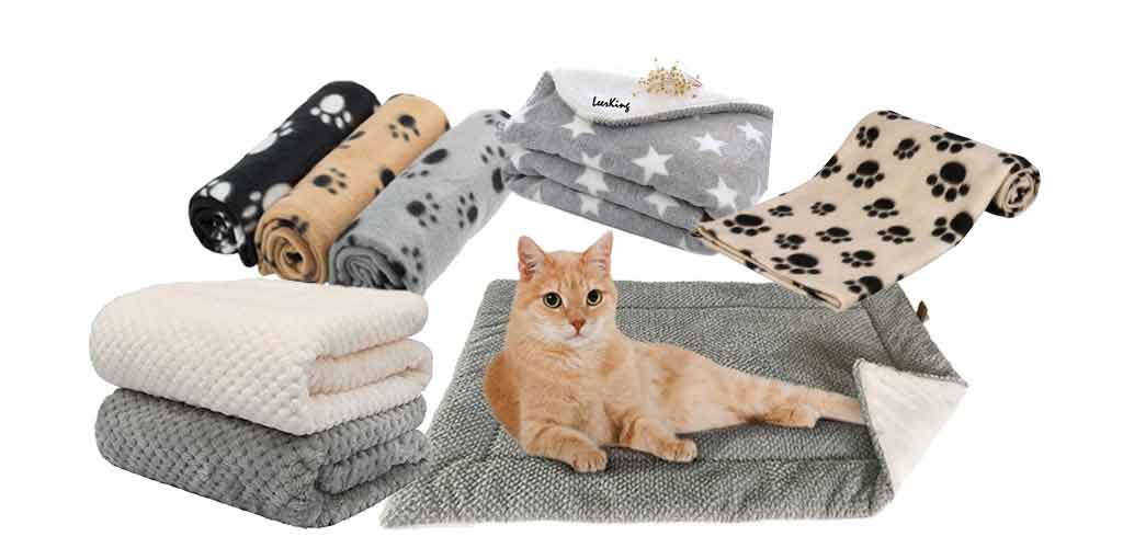 Home Textilien Decken BAYER Decken Decke Hund/Katzemotiv 