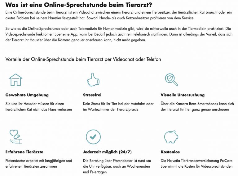 Online-Spechstunde Helvetia