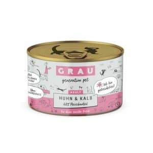 Grau Katzenfutter
